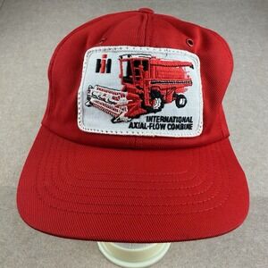 Vintage Swingster International Harvester Axial‎ Flow Combine Trucker Hat USA